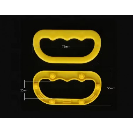 plastic handle for pouch 2L packing doypack bag plastic handle for pouch 2L packing doypack bag